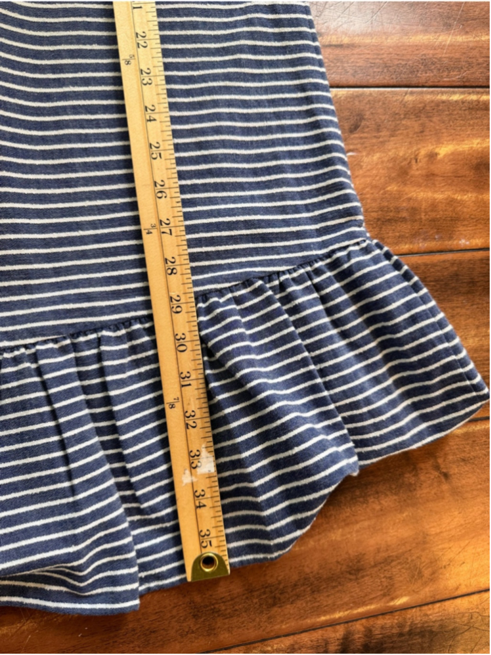 Tommy Hilfiger Nautical Stripe Ruffle Dress - Picture 10 of 10